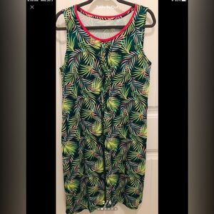 LANDS END Sleeveless Dress Size M